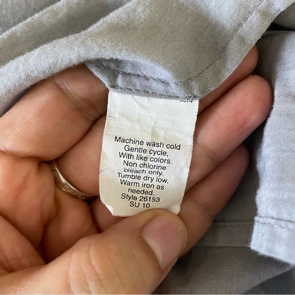 J. Crew Festival Boho Embroidered Top in Gray - Picture 8 of 8